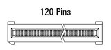 Dimension EC.8 rak, 120-polig