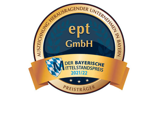 ept vinner det bayerska priset för små och medelstora företag